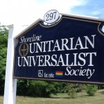 Shoreline Unitarian Universalist Society Sign
